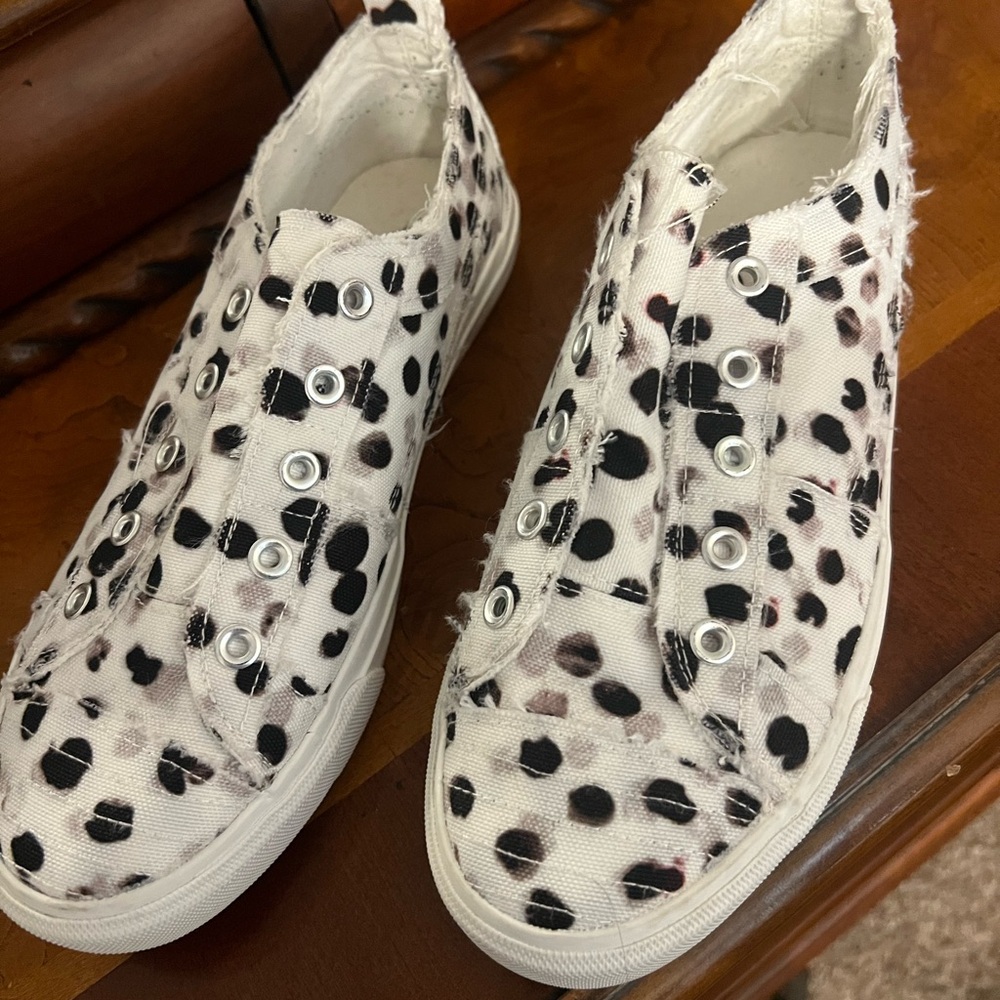 Leopard Print Women's Casual Sneakers